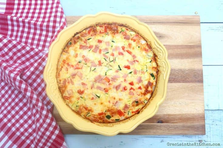 Freshly Baked Quiche