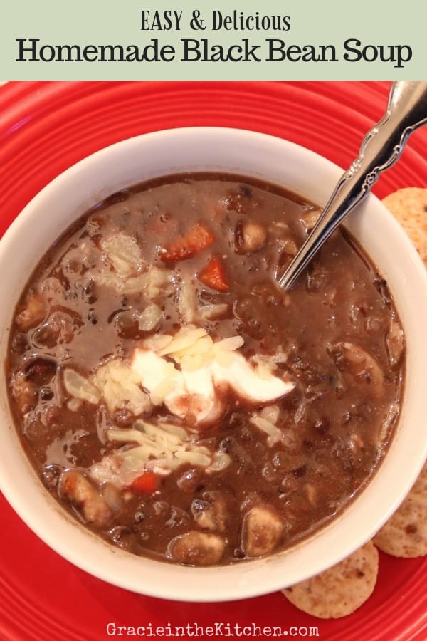 Easy and Delicious Homemade Black Bean Soup Recipe