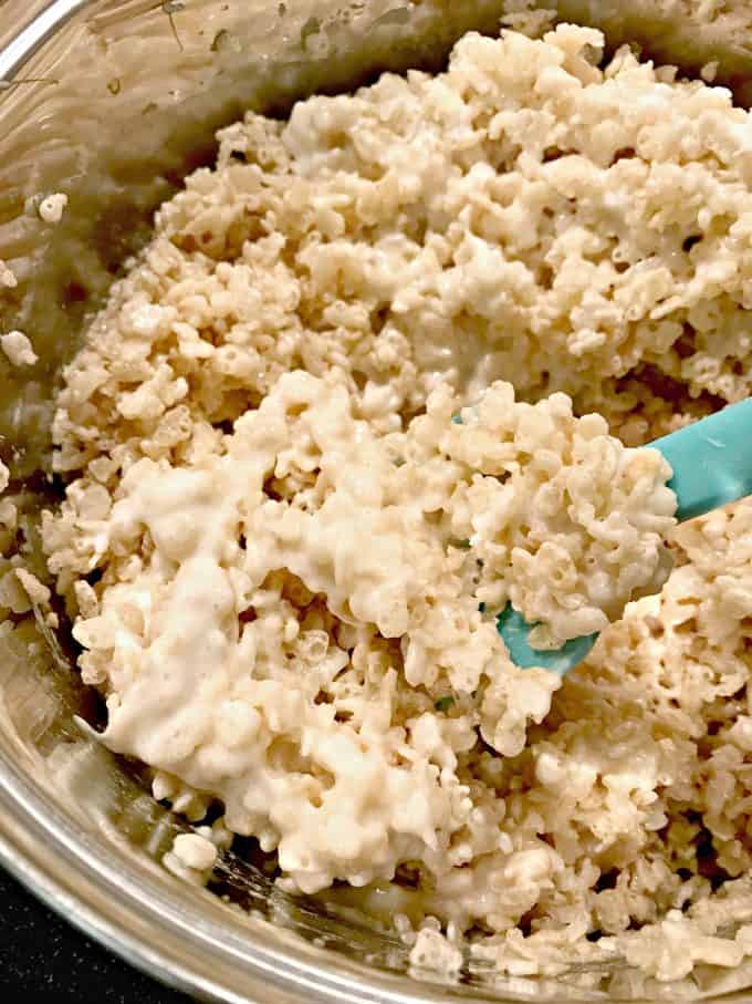 We love this homemade Rice Krispies Treats recipe!