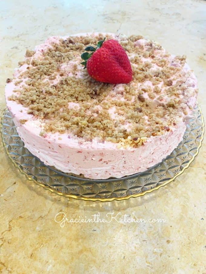 Whipped Strawberry Delight- A fantastic dessert for spring and summer!