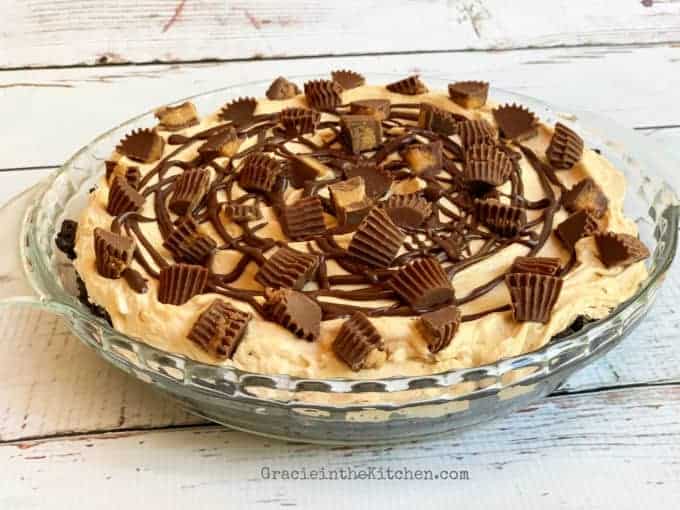 Easy No-Bake Peanut Butter Pie recipe